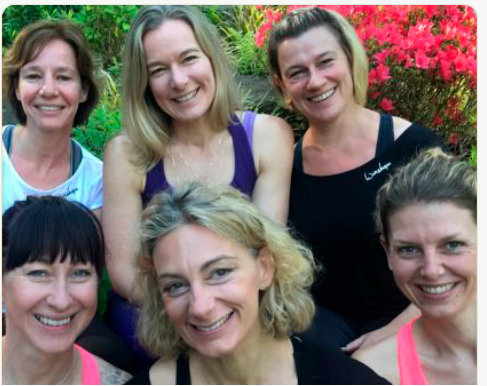 Verena Wiechers und das MamaWORKOUT-Team