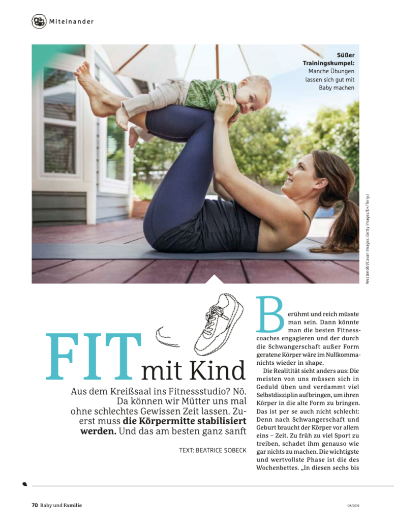 Fit mit Kind - Baby und Familie